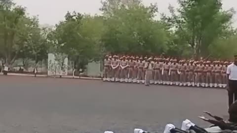 Indian army training (rajashthan) salute hai Indian army ko .