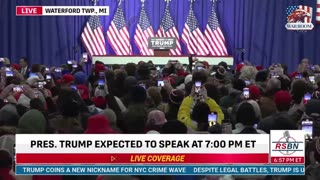 LIVE: Trump Rally in Michigan