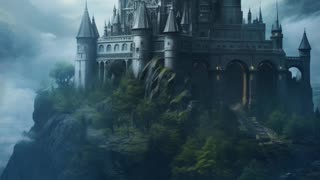 Fantasy Castle | Haunted Castle | Old Castle | Medieval Architecture | AI Art #oldcastle #gothic