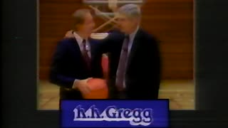 1987 - Bob Knight & Ken Beckley HH Gregg Ad (Joined in Progress)