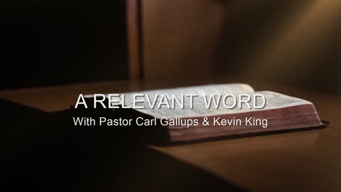 The Earthshattering Relevance of the Book of Job! A Relevant Word with Pastor Carl Gallups