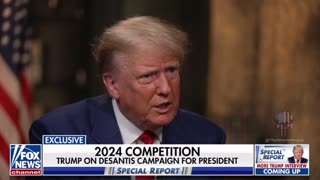 President Trump explains why he currently attacks Ron DeSantis