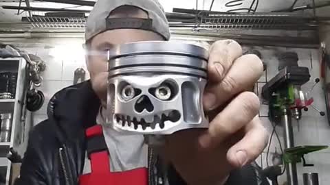 Making piston works of art