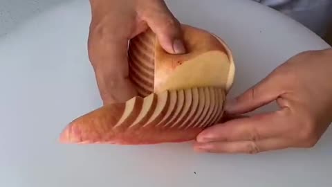 How to Carve Fruit Very Fast and Beauty