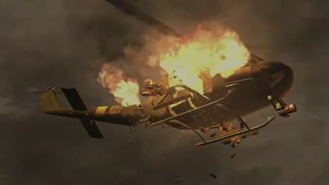 Resident Evil 4 Rescue Chopper Cutscene