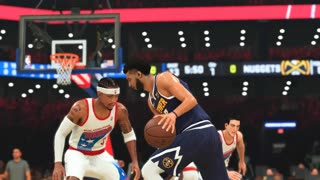 NBA 2K 2023: Allen Iverson VS Current Denver Nuggets