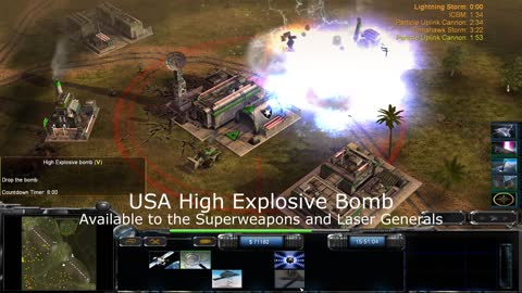 C&C Generals Contra Superweapons Showcase