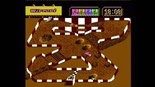 Super Off Road - Four-Player Mode (Actual NES Capture)