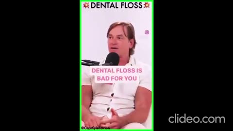 Dental Floss is BAD for You (please read below the video)