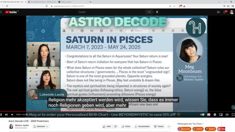 🔎 ASTRO DECODE - Astrologische Vorhersehungen 2023 - TEIL 1 ♒️💫
