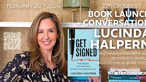Get Signed By Lucinda Halpern
