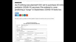 As if nothing was planned! CDC set to purchase 20 million pediatric COVID-19 vaccines;