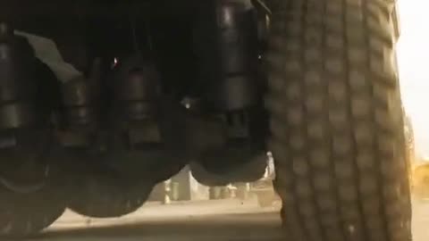 The car versus the truck in the movie was so exciting