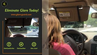 Glare Guard Gray Polarized Car Visor Extender