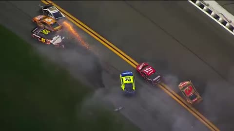 Massive Daytona 500 crash takes out 21 cars in 'The Big One' | 2019 DAYTONA 500