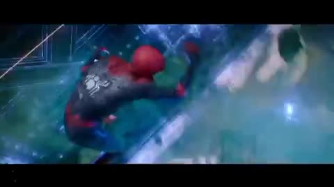 Sapide -Man'Far From Home (2019) Spider Man VS Mysterio Scene Holliwood Movies