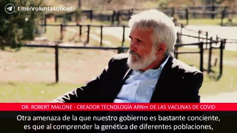 🔴 DR. ROBERT MALONE PELIGROSA MANUPULACIÓN GENÉTICA