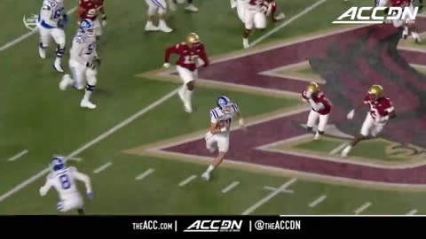 Duke's Riley Leonard Opens The Game With A 60-YD Touchdown Run | ACC Must See Moment