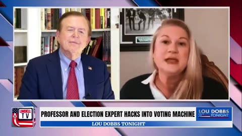 Lou Dobbs on Halderman Hacking the Machines in Court with a Pen - 2024 - ICX/BMD Tabulators