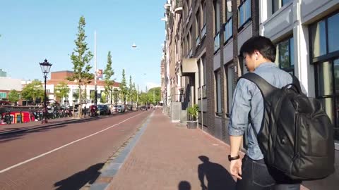 Walking Tour of Amsterdam in Netherlands | Netherlands 4K