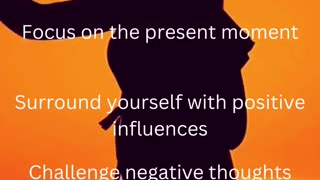 Top 5 Tips for developing a positive mindset