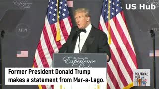 President Donald J. Trump Holds Special Announcement at the Mar-a-Lago Club on Friday Night