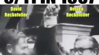 ROCKEFELLER GLOATS ABOUT 9/11 IN 1967 !!