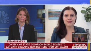 Colorado Secretary Of State Gets The Crazy Eyes While Suffering Breakdown Over Trump Ballot Decision