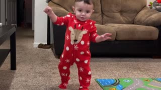 Baby Head Hits Table