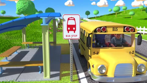 Wheels on the Bus - @CoComelon Nursery Rhymes & Kids Songs
