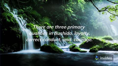 Code of the Samurai. Bushido