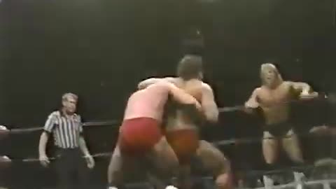 (1987.04.11) Brad & Bob Armstrong vs Tully Blanchard & Lex Luger - NWA Crockett Cup