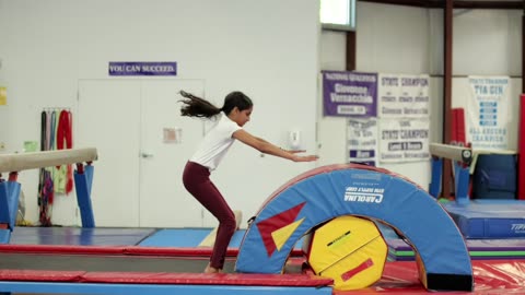 Safe front tuck practice without a spot!