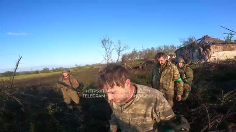 Пленение Capture of Ukraine группы украинских Soldiers на Кременском направлении