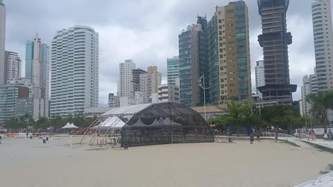 Praia de balneário Camboriú Brasil