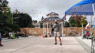 2023 08 26 Shelburne protest, rally, speeches video #7