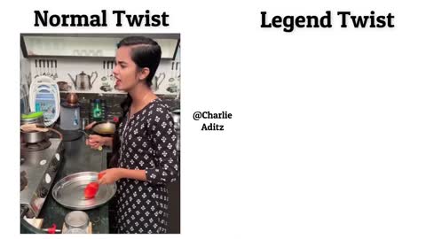 Normal Twist Vs Legend Twist !! Memes #viralmemes #mems