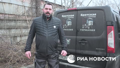 German volunteer Nikolai Fast, who came to the Donbass, told RIA Novosti