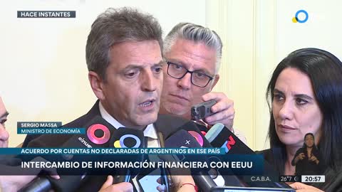 Intercambio de información financiera con EEUU