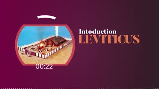 Reading Through the Bible - Leviticus Introduction