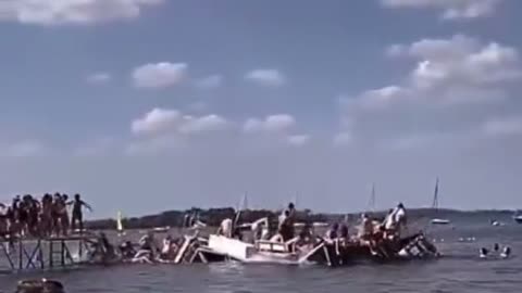 A University of Wisconsin Memorial Union Terrace pier collapse sent students into Lake Mendota