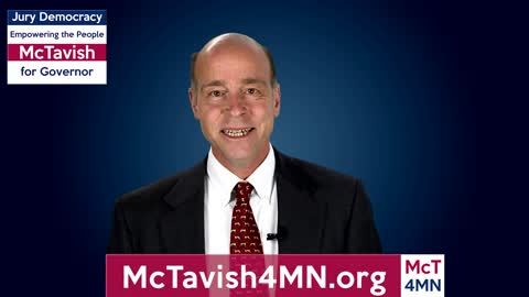 Hugh McTavish, the candidate for Governor of Minnesota that the elites do not want you to know about