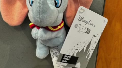 Disney Parks Dumbo Plush Magnet #shorts