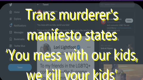 Ep 124 Trans school murderer's manifesto states ‘You mess with our kids, we kill your kids’