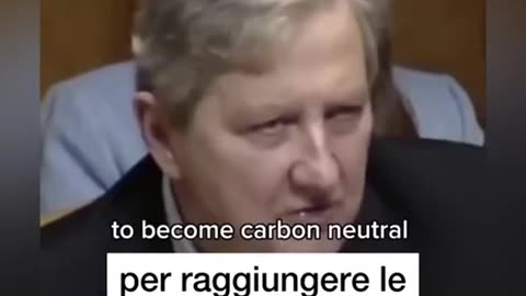 Senatore americano incalza "esperto climatico" e smaschera le bufale Green