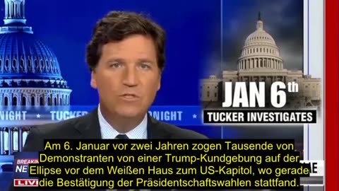 💥 Tucker Carlson enthüllt in seiner Show, was sich wirklich am 6. Januar 2021