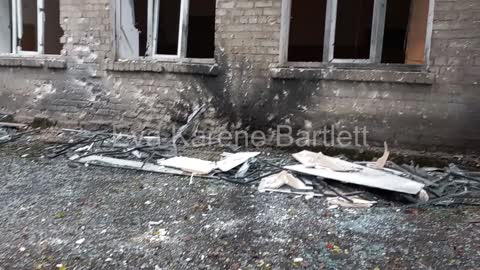 Ukraine Shelled Another Donetsk School