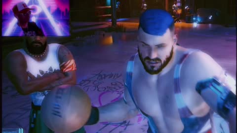 In The Future people still be overly offended ! Basketball Nightmare - CyberPunk 2077