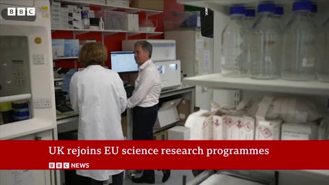 UK rejoins EU science research scheme_ Horizon - BBC News