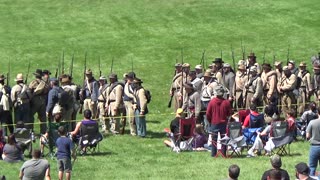 2023 Jackson Civil War Muster, Post Battle Review of Troops, August 27, 2023